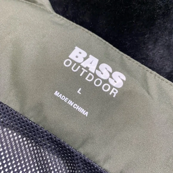 Bass Outdoor Firebird Trail Rain Jacket Green Size Large NWT - Picture 8 of 11